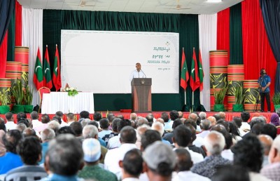 ސަރަހައްދީ ތަރައްގީއާ އެކު ކުދި ރަށްތަކުން އަމިއްލަ އިހްތިޔާރުގައި ހިޖުރަކުރާނެ: ރައީސް