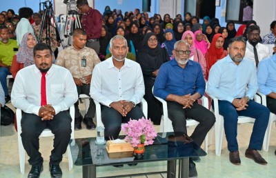 ބައެެއް ވަޒީރުންނަށް ރުހުން ނުދިނީ ބޭރުގެ ބަޔަކު ރުއްސަން: ރައީސް