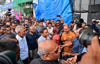 ގައުމު މި ހާލަތަށް ވައްޓާލީ އެމްޑީޕީން، ރައީސް މުއިއްޒެއް ނޫން: ޔާމީން