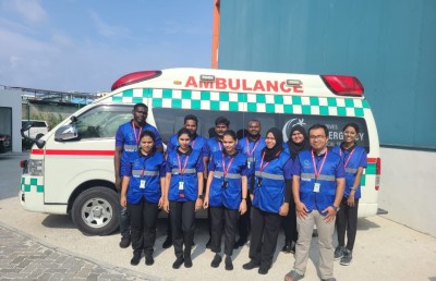 އެއާ އެމްބިއުލާންސް ތައްޔާރުކުރީ މެޑިކަލް އިކުއިޕްމެންޓް ހަރުކޮށްގެން، ސަލާމަތީ ގޮތުން ރައްކާތެރިވާނެ: މޯލްޑިވިއަން