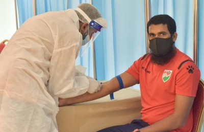 ޗައިނާއަށް ދާން ގައުމީ ޓީމުން ދެ ފަހަރު ކޮވިޑް ޓެސްޓް ހަދަންޖެހޭ