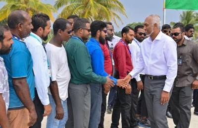 ރައީސް ދެއްވީ 100 ޕަސެންޓް ޔަގީންކަން؛ މިލަންދޫގައި އެއާޕޯޓް އަޅާނެ