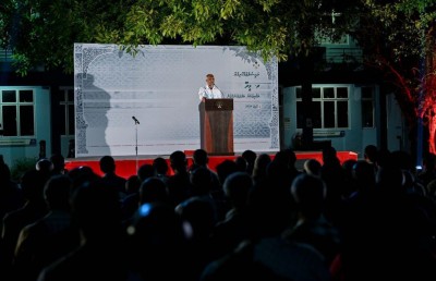 ރާއްޖޭގެ މިނިވަންކަން ޔަގީންވާ ވަރު ކުރާނަން، އެއީ އެންމެ ބޮޑު ޒިންމާ: ރައީސް