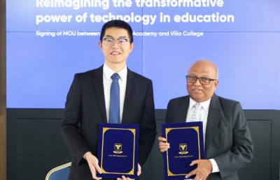 ވާވޭ އައިސީޓީ އެކަޑަމީން ވިލާ ކޮލެޖުގައި ސްމާޓް ކްލާސްރޫމުތަކެއް ހަދަނީ