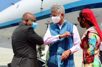 އިންޑިއާގެ އެކްސްޓާނަލް އެފެއާޒް މިނިސްޓަރު ރާއްޖެ ވަޑައިގެންފި