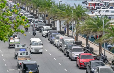 ރޯދަމަހާ އެކު މާލޭގެ ޓްރެފިކް ބޮއްސުންލައިފި