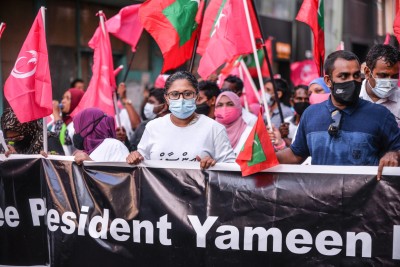 މުޒާހަރާތަކާ ގުޅިގެން ޖަވާބުދާރީވާން އީސީއިން ޕީޕީއެމްއަށް އަންގައިފި