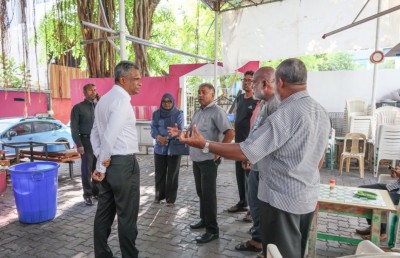 މައްޗަންގޮޅި ސަހަރާ ތެރޭގައި އޮންނަ ހުސް ބިމުގައި މައިޒާނެއް ހަދަނީ