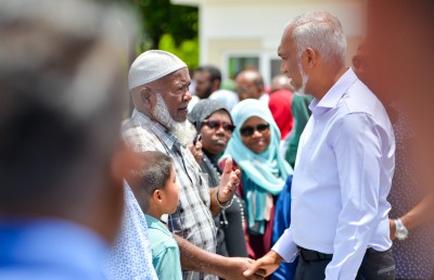 "ހަފުތާ 14"ގެ ހުރިހާ ވައުދެއްހެން ފުއްދިއްޖެ: ރައީސް