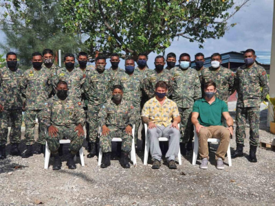 ކޯސްޓްގާޑުގެ 16 ޑައިވަރުން ޖަޕާން، ޔޫއެސް އެމްބަސީގެ ތަމްރީން ޕްރޮގްރާމެއް ފުރިހަމަކޮށްފި