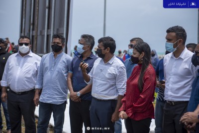 ހުޅުމީދޫ މިފްކޯ ބަނދަރު ތަރައްގީކުރާ މަޝްރޫއުގެ ފުރަތަމަ ފިޔަވަހީގެ މަސައްކަތް ފަށައިފި