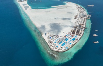 ގުޅިފަޅުން 127 ހެކްޓަރު ހިއްކައިފި، މަހެއް ތެރޭ ފުރަތަމަ ބައި ނިންމާލެވޭނެ: މިނިސްޓަރު