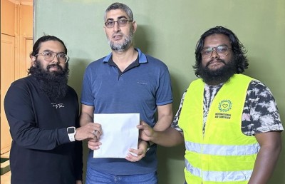 ޕްރޮފެސަރުގެ އާއިލާ ގާޒާ އިން ނެރުމަށް ބޭނުންވާ ފައިސާ ހަވާލުކޮށްފި