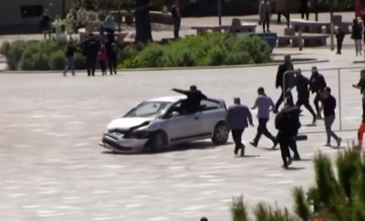 އަލްބޭނިއާގައި ނުރައްކާތެރި ޑްރައިވަރަކު ހުއްޓުވި ގޮތަށް މީހުންގެ ތައުރީފު