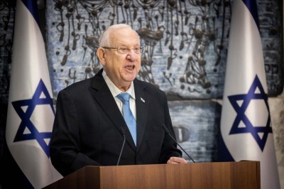 އެތެރޭގެ ހަމަނުޖެހުންތަކާ އެކު އިސްރާއީލުވަނީ ދާޚިލީ ހަނގުރާމައެއްގެ ތުންފަތްމަތީގައި: އިސްރާއީލުގެ ރައީސް