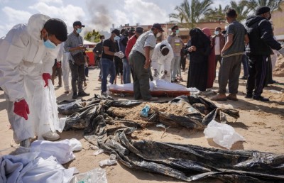 އިޒްރޭލު ސިފައިން މަރައި ވަޅުލާފައިވާ 200 މީހެއްގެ ހަށިގަނޑު ހޮސްޕިޓަލަކުން ފެނިއްޖެ