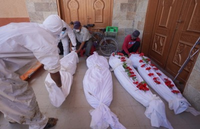 އިޒްރޭލު ސިފައިން މަރައި ވަޅުލާފައިވާ 200 މީހެއްގެ ހަށިގަނޑު ހޮސްޕިޓަލަކުން ފެނިއްޖެ