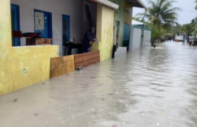 ދެ ގަޑިއިރަށް ބޯކޮށް ވާރޭ ވެހި، ފޯކައިދޫ ފެނު އަޑީގައި
