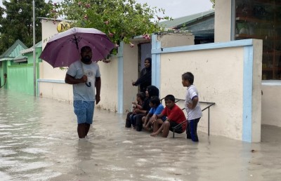 ދެ ގަޑިއިރަށް ބޯކޮށް ވާރޭ ވެހި، ފޯކައިދޫ ފެނު އަޑީގައި