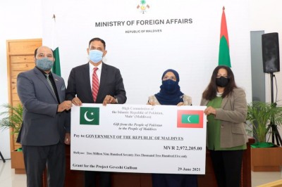 ޕާކިސްތާނުން ޖެންޑާ މިނިސްޓްރީގެ ގެވެށި ގުޅުން ޕްރޮޖެކްޓަށް 2.9 މިލިއަން ރުފިޔާ ހަދިޔާކޮށްފި