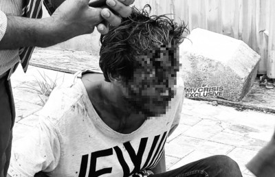 މާލޭގައި މާރާމާރީއެއް ހިންގައި މީހެއްގެ ބޯ ފަޅާލައިފި