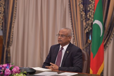 ރައީސް ސޯލިހު ސްރީލަންކާގެ ރައީސް ގޯޓާބަޔަ ރާޖަޕަކްސައާ ބައްދަލުކުރައްވައިފި