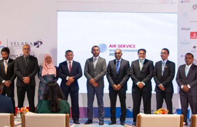 އެއާ ސާވިސް ވޯލްޑް ކޮންގްރެސްގެ ޕާޓްނަރުންނާ އެކު ސޮއިކޮށްފި