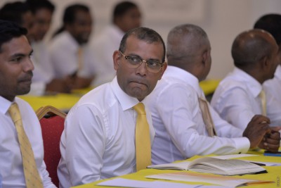 ނަޝީދުގެ ރައްދު: ބަޔާނަކަށްވެސް ބަހަކަށްވެސް ދައްކަން އޮތީ "ޖާނާ ހިތާ މޭ"