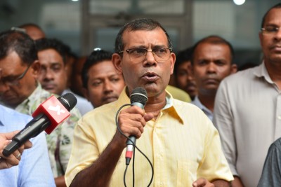 އަޅައިނުލެވިއްޖެނަމަ ރާއްޖެއަށް އޮތް ނުރައްކާ ބޮޑު: ނަޝީދު