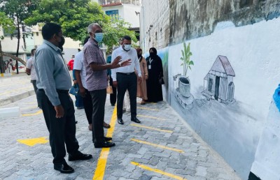 175 ސައިކަލުގެ ޖާގައާ އެކު ބޮޑުގޭ ޕާކިން ޒޯން ހުޅުވައިފި