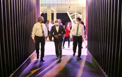 މިނިސްޓަރު ޝާހިދު ބަލްގޭރިއާއަށް ފުރާވަޑައިގެންފި