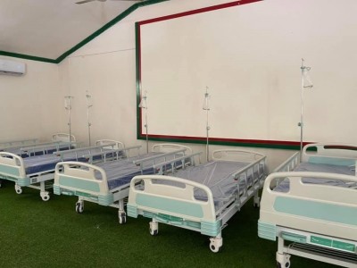 ކުޑަފަރީގައި އެނދުމަތިވެފަ ތިބި މީހުންނަށް ހޮސްޕިޓަލް އެނދު ފޯރުވައިދީފި