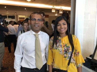 އަޅުގަނޑަކީ ރައީސް ނަޝީދާ ޖައްސާލައިގެން އުޅޭ މީހެއް ނޫން: ރޮޒައިނާ