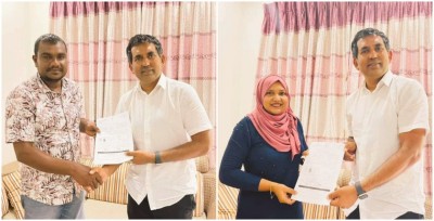 ތުރާކުނު ކައުންސިލް ދެ މެމްބަރުން ޕީޕީއެމްއަށް ސޮއިކޮށްފި