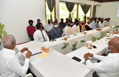 ހަނިމާދޫ އެއާޕޯޓު ހިންގާނީ ދިވެހި ސަރުކާރުން، ބޭރުގެ ސިފައިންނެއް ނުތިބޭނެ: ރައީސް