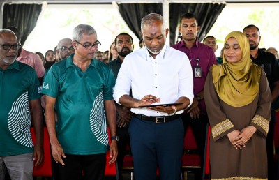 ފަސް މިލިއަން ގަސް އިންދުމުގެ މަޝްރޫއު ރައީސް ފައްޓަވައިދެއްވައިފި
