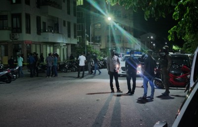 ބާރުގަދަ އަޑަކާއެކު ހުޅުމާލޭގައި އެއްޗެއް ގޮވައި، ހާސްކަން