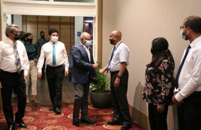 ރަސްމީ ދަތުރުފުޅެއްގައި ޝާހިދު ބަލްގޭރިއާ އަށް ފުރާވަޑައިގެންފި