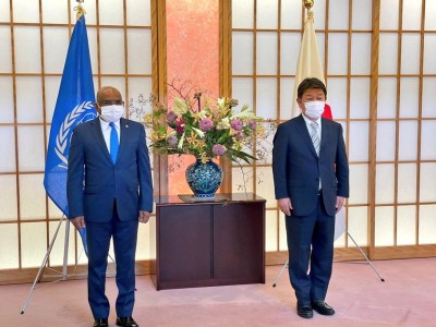 މިނިސްޓަރު ޝާހިދު ޖަޕާންގެ ފޮރިން މިނިސްޓަރާއި ބައްދަލު ކުރައްވައިފި