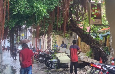 ސަލަ ތައި ރެސްޓޯރަންޓުގެ ނިކަގަހާއެކު ފާރު ވެސް ވެއްޓި ބޮޑެތި ގެއްލުންތަކެއް