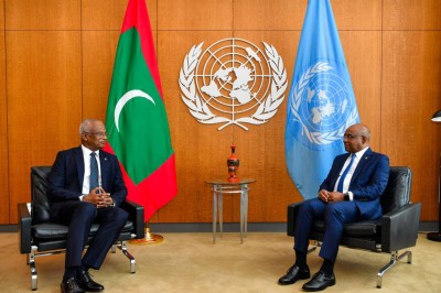ރަސްމީ ދަތުރުފުޅެއްގައި ޝާހިދު ރާއްޖެ ވަޑައިގަންނަވަނީ