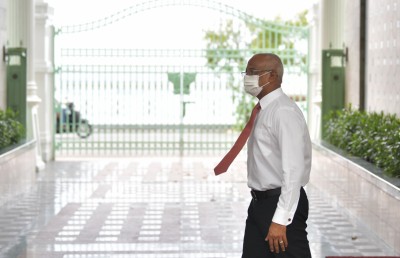 ރައީސް ދެއްކެވީ ފުރިހަމަ ބާރާއި ކޮންޓްރޯލް އޮތްކަން!