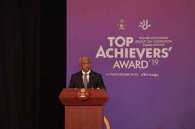 މަތީ ތައުލީމަށް ކުރިމަތިލާ ކުދިން ބޭނުން މިސްރާބަކަށް ގެންގޮސްދޭން ތައްޔާރު: ރައީސް