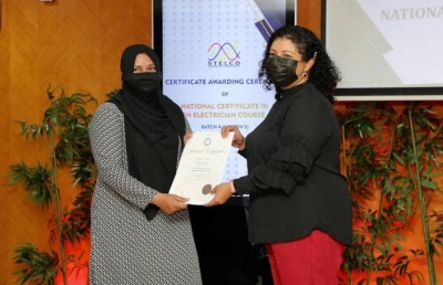 ސްޓެލްކޯ އަކީ ކަރަންޓުގެ މަސައްކަތަށް އަންހެނުން ނުކުތުމަށް ހިތްވަރުދޭ ތަނެއް: މުގުނީ