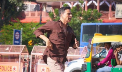 އަކްޝޭގެ "ރަކްޝާބަންދަން"ގެ ޝޫޓިން ދިއްލީގައި