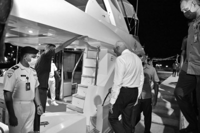 ރައީސް އަރިއަތޮޅު އުތުރު ބުރިއަށް ކުރެއްވި ދަތުރުފުޅު ނިންމަވާލައްވައިފި