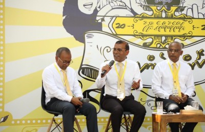 އެމްޑީޕީގެ އިންތިހާބު: ނަޝީދުގެ ތާއީދު އޮތީ ބަރުލަމާނީ އަށް ތާއީދުކުރާ ކެނޑިޑޭޓުންނަށް
