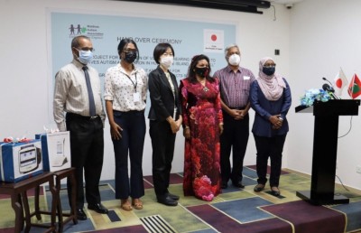 އޯޓިޒަމް އެސޯސިއޭޝަނަށް ޖަޕާނުން ހަ ލައްކަ ރުފިޔާގެ ސާމާނު ހަދިޔާކޮށްފި