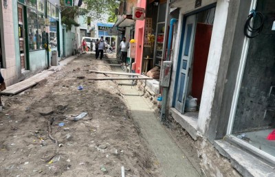 މާލޭގެ ބޮޑެތި މަގުތަކުގައި ތާރު އެޅުމުގެ ހުއްދައަށް އެދިއްޖެ