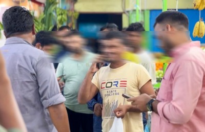މާލޭގައި ހިންގާ ދެ މާރުކޭޓެއް ރެއިޑް ކުރިއިރު ގިނަ ބިދޭސީން ގަވާއިދާ ހިލާފު، ގޮޅިތައް ބަންދު!